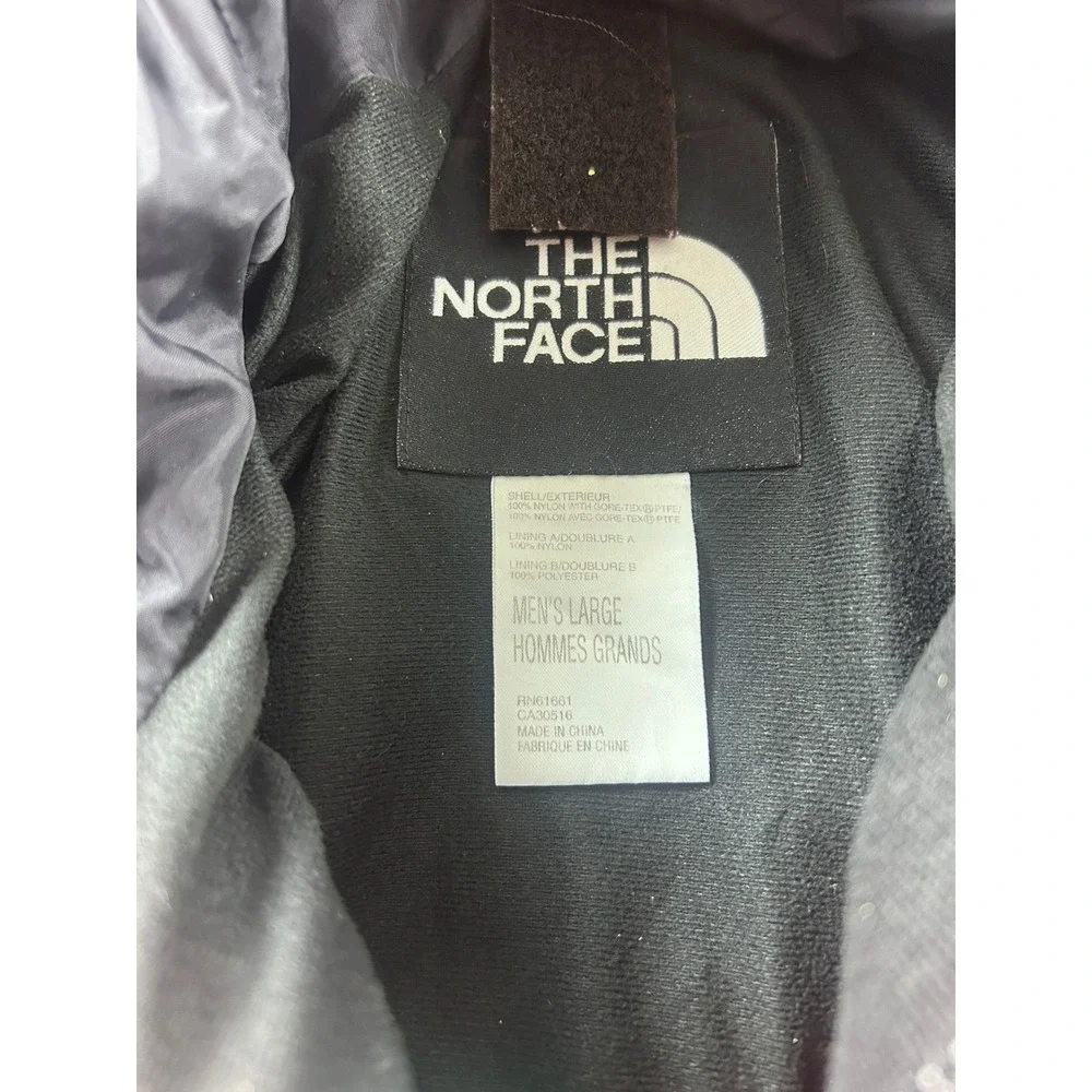 The North Face Mountain Light Jacket Mens Large Red Black Gore-Tex Shell Hooded